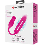 Pretty Love Nobikuma Bala Vibrante de Silicone Rosa