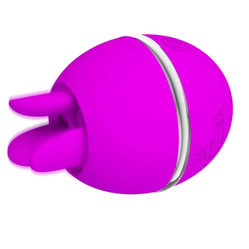 Pretty Love Vibrador de silicona redondo morado Bola Géminis