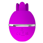 Pretty Love Vibrador de silicona redondo morado Bola Géminis