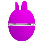 Pretty Love Vibrador de silicona redondo morado Bola Géminis