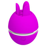 Pretty Love Vibrador de silicona redondo morado Bola Géminis