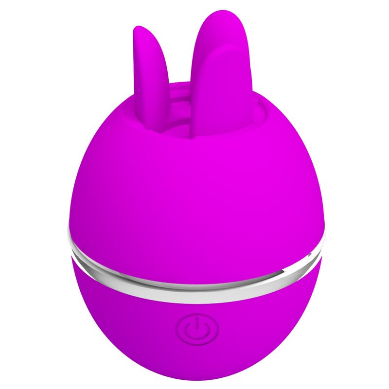 Pretty Love Vibrador de silicona redondo morado Bola Géminis