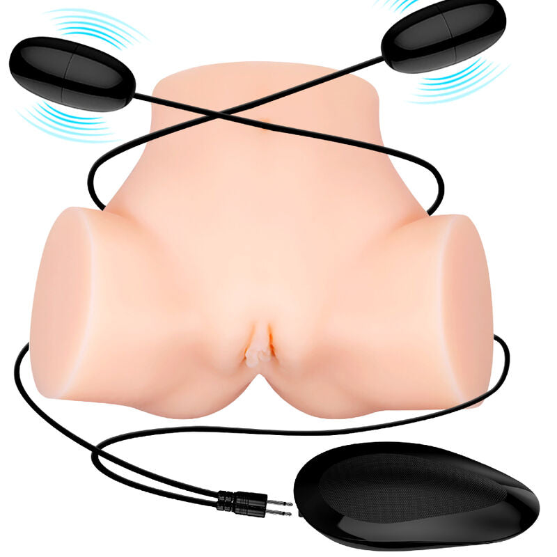 Crazy Bull Vibrador Realista de Vagina e Nus Samantha
