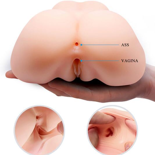 Crazy Bull Vagina Realística e Nus Dupla Vibrao