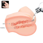Crazy Bull Vagina Realista y Nudos Doble Vibración