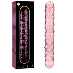 Nebula Series By Ibiza - Modelo 15 Dildo Vidro Borosilicado Rosa 18.5 cm -O- 3 cm
