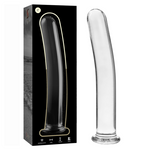 Nebula Series By Ibiza - Modelo 17 Dildo Vidro Borosilicado Transparente 18.5 cm -O- 3 cm