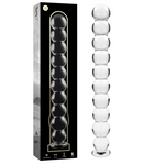 Nebula Series By Ibiza - Modelo 22 Dildo Vidro Borosilicado Transparente 21.5 cm -O- 2.5 cm