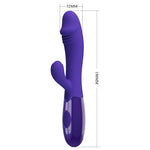 Pretty Love Vibrador Snappy Youth y Estimulador de Punto G Violeta