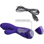 Pretty Love Vibrador Snappy Youth y Estimulador de Punto G Violeta