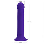 Pretty Love Dildo Vibratório Murray Youth e Violeta Recarregvel