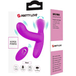 Pretty Love Geri Masajeador de clítoris rosa con control remoto