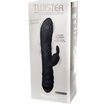Adrien Lastic - Vibrador Twister e Rotador Massager Coelho Preto