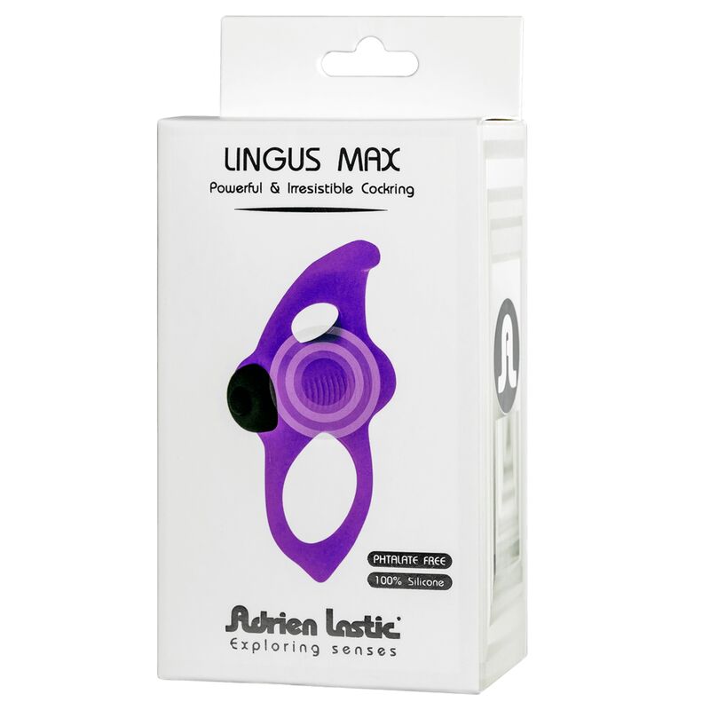 Adrien Lastic - Anel Vibrador Lingus Max Violeta