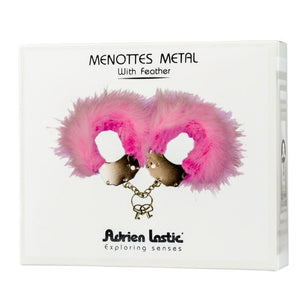 Adrien Lastic - Algemas de Metal com Penas Rosa
