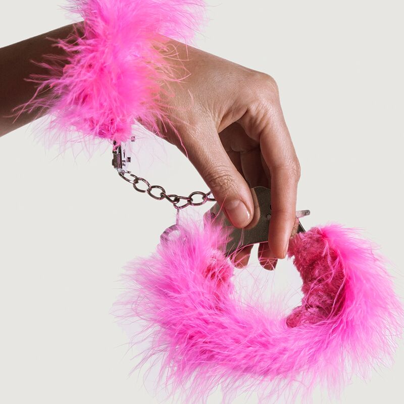 Adrien Lastic - Algemas de Metal com Penas Rosa