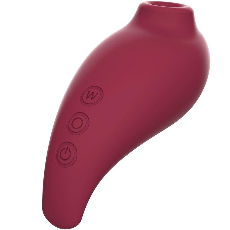 Adrien Lastic - Sucker de Clitóris de Inspiração + Ovo Vibratório Vermelho - Aplicativo Gratuito