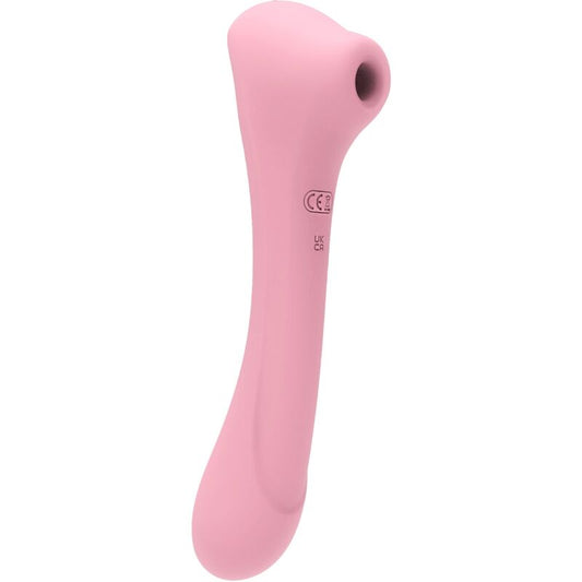 Femintimate Masajeador Daisy Succión y Vibrador Rosa