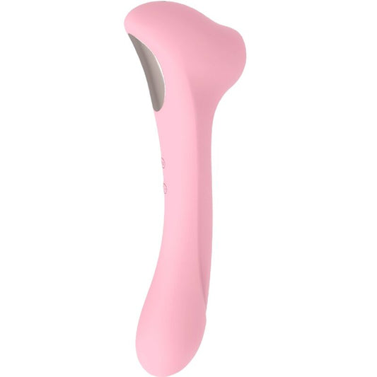 Femintimate Masajeador Daisy Succión y Vibrador Rosa