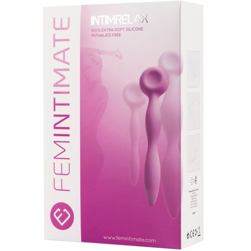 Femintimate - Intimrelax Conjunto 3 Dilatadores Vaginais