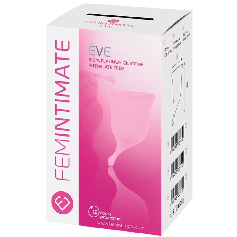Femintimate - Eve Novo Copo Menstrual de Silicone - Tamanho L