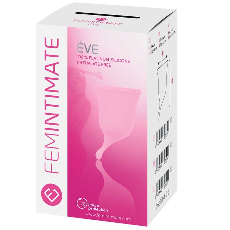 Femintimate - Eve Novo Copo Menstrual de Silicone - Tamanho M