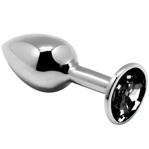 Alive - Mini Plug Prazer Anal Metal Preto Tamanho S