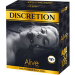 Alive - Discretion Gag Respirável Preto