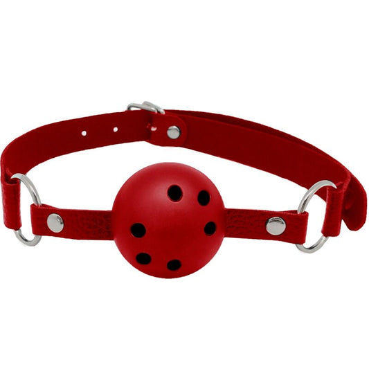 Alive - Discretion Gag Respirável Vermelho