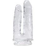 Alive - Imperium Duplo Pénis Realista Transparente 12/14 cm