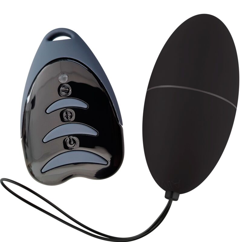 Alive - Magic Egg 3.0 Vibrando Ovo Controle Remoto Preto