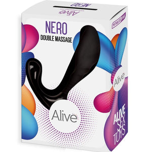 Alive - Nero Duplo Massager Anal e Prostático