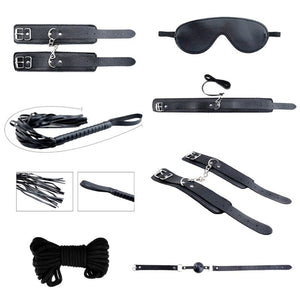 Alive - Kit Desejos Secretos 7 Peças BDSM Preto