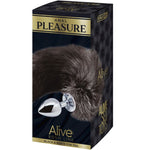 Alive - Plug de Prazer Anal Metal Fox Tail Tamanho L