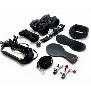 Alive - Kit Fúria 10 Peças BDSM Preto