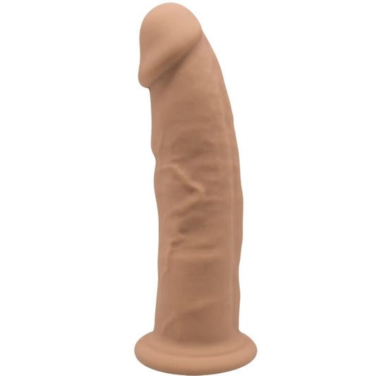 Silexd - Modelo 2 Pênis Realístico Premium Silexpan Silicone Caramelo 19 cm