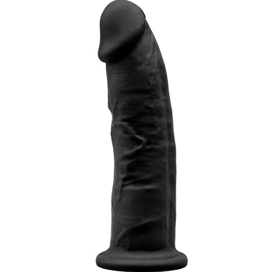 Silexd - Modelo 2 Pênis Realístico Premium Silexpan Silicone Preto 15 cm