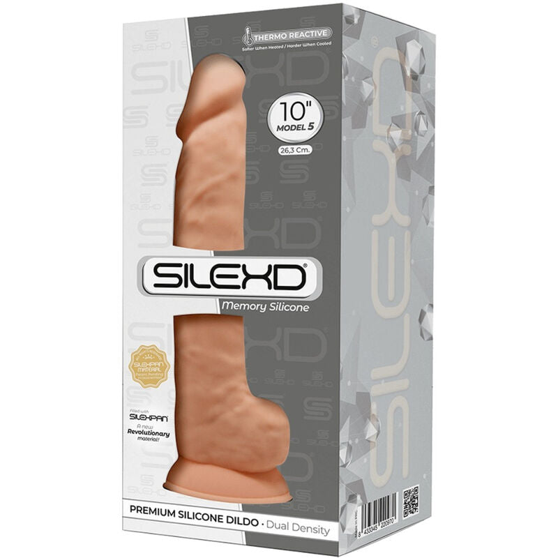 Silexd - Modelo 1 Pênis Realístico Premium Silexpan Silicone 26.6 cm