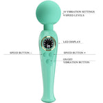 Pretty Love Vibrador de Varinha Verde Skyler