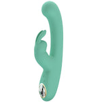 Pretty Love Vibrador de Coelho Lamar e Ponto G Verde