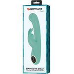 Pretty Love Vibrador de Coelho Lamar e Ponto G Verde