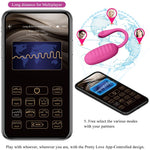 Pretty Love Huevo Vibrador Recargable Catalina Rosa