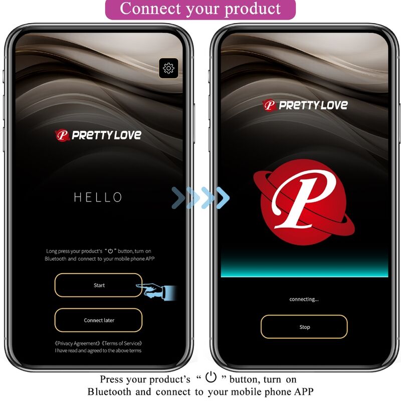 Pretty Love Huevo Vibrador Recargable Catalina Rosa