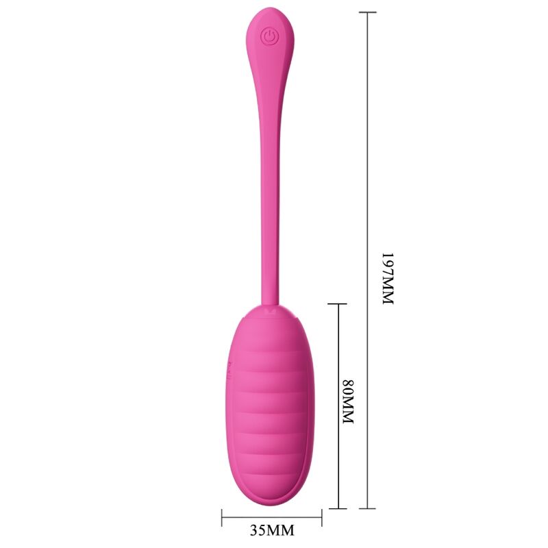 Pretty Love Huevo Vibrador Recargable Catalina Rosa