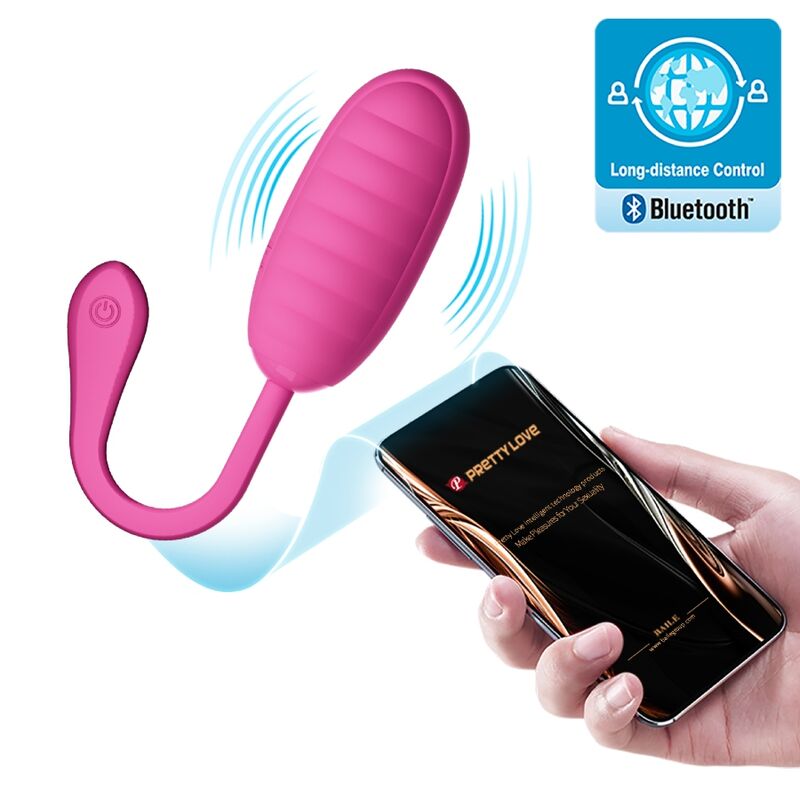 Pretty Love Huevo Vibrador Recargable Catalina Rosa