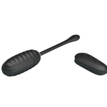 Pretty Love Doreen Lujo Recargable Vibrador Huevo Negro Control Remoto