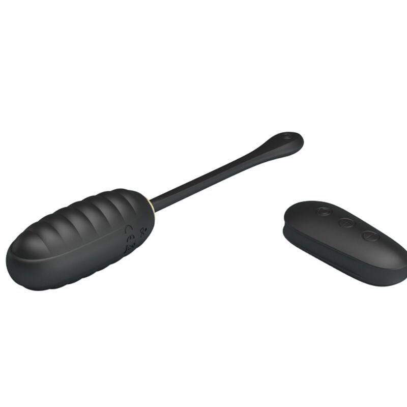 Pretty Love Doreen Lujo Recargable Vibrador Huevo Negro Control Remoto