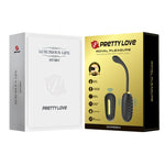 Pretty Love Doreen Lujo Recargable Vibrador Huevo Negro Control Remoto
