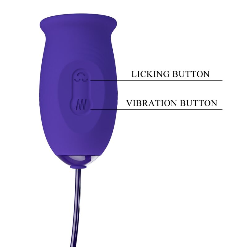 Pretty Love Estimulador Vibrador Recargable Daisy Youth Violet
