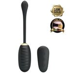 Pretty Love Doreen Lujo Recargable Vibrador Huevo Negro Control Remoto